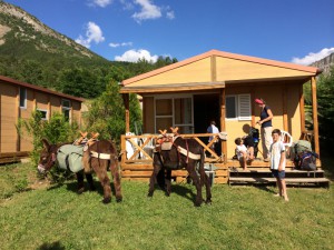 Au camping Clot du Jay à Clamensane