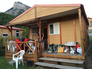 Au camping Clot du Jay à Clamensane