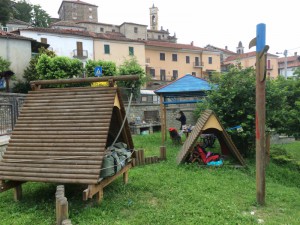 Campement de fortune