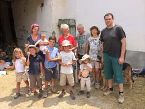 avec l'autre famille Boreani