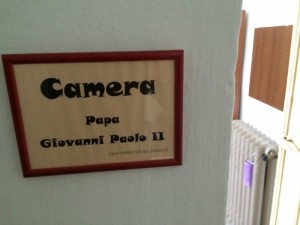notre chambre a Sasselo