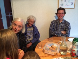 Avec Pierre-Louis, Sr Bernadette et Michèle