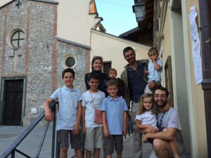 Avec Mattia le séminariste