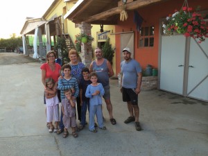 Avec la famille Bottasso