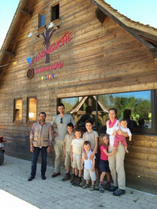 Avec Jean Michel D, notre hôte de la guinguette