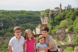 Le soleil brille sur Rocamadour